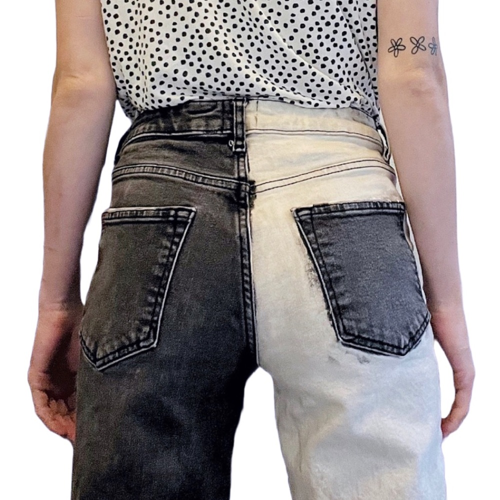 Colorblock Jeans